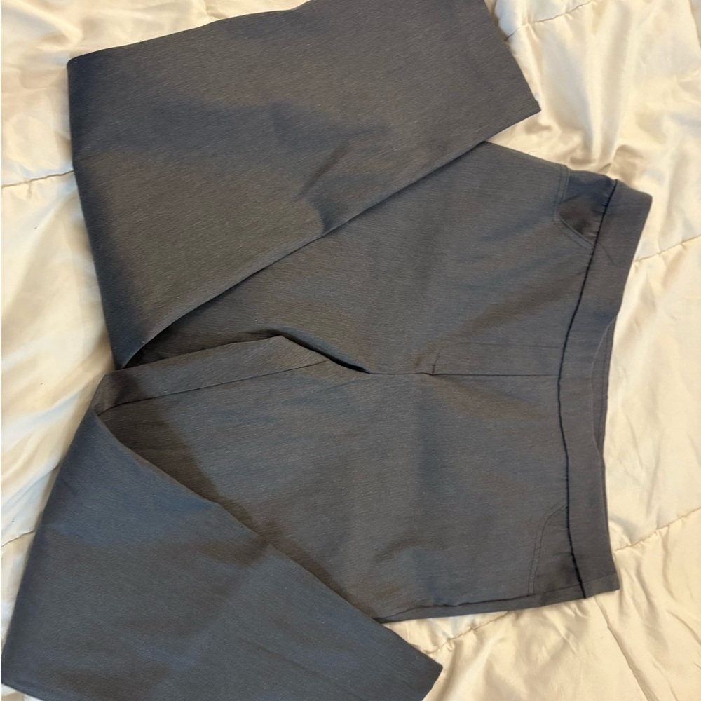 Alfred Dunner Charcoal Petite Pants - Picture 3 of 8